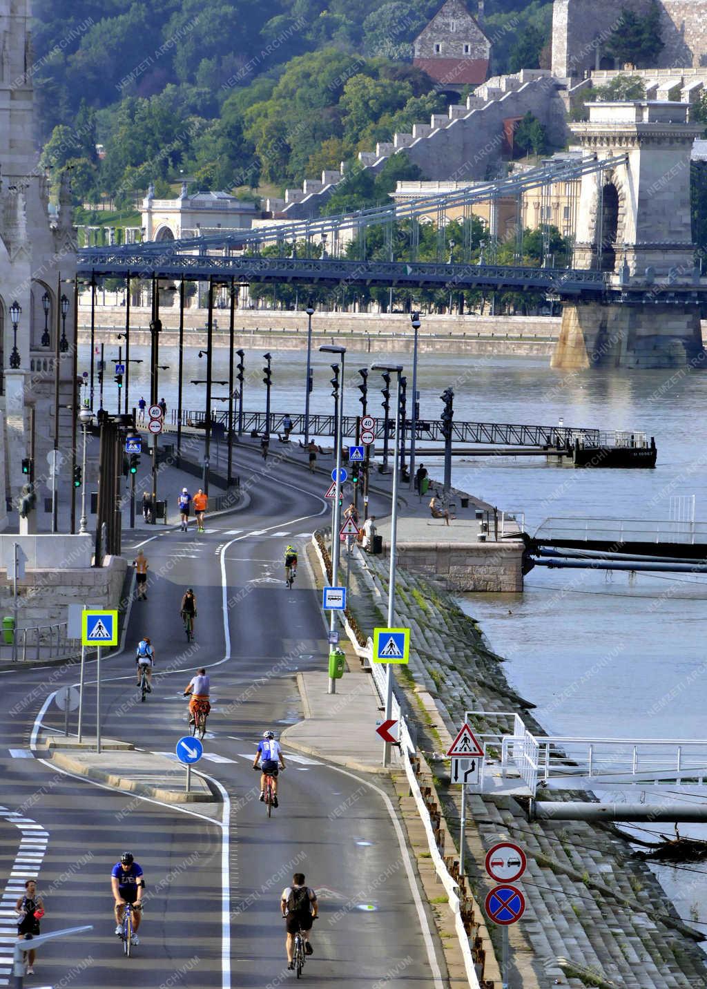  Egészségmegőrzés - Budapest - Sportolóké volt a rakpart