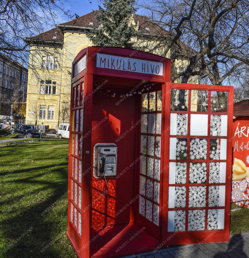 Városkép - Budapest - Mikulás hívó