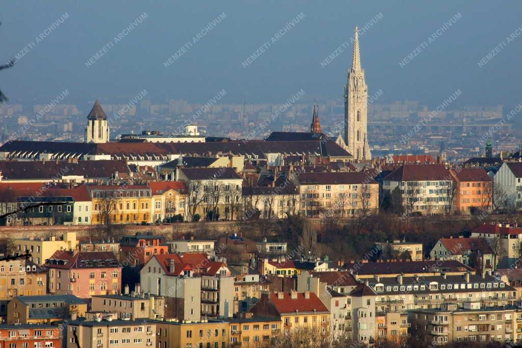 Városkép - Budapest - A Budai Várnegyed  részlete