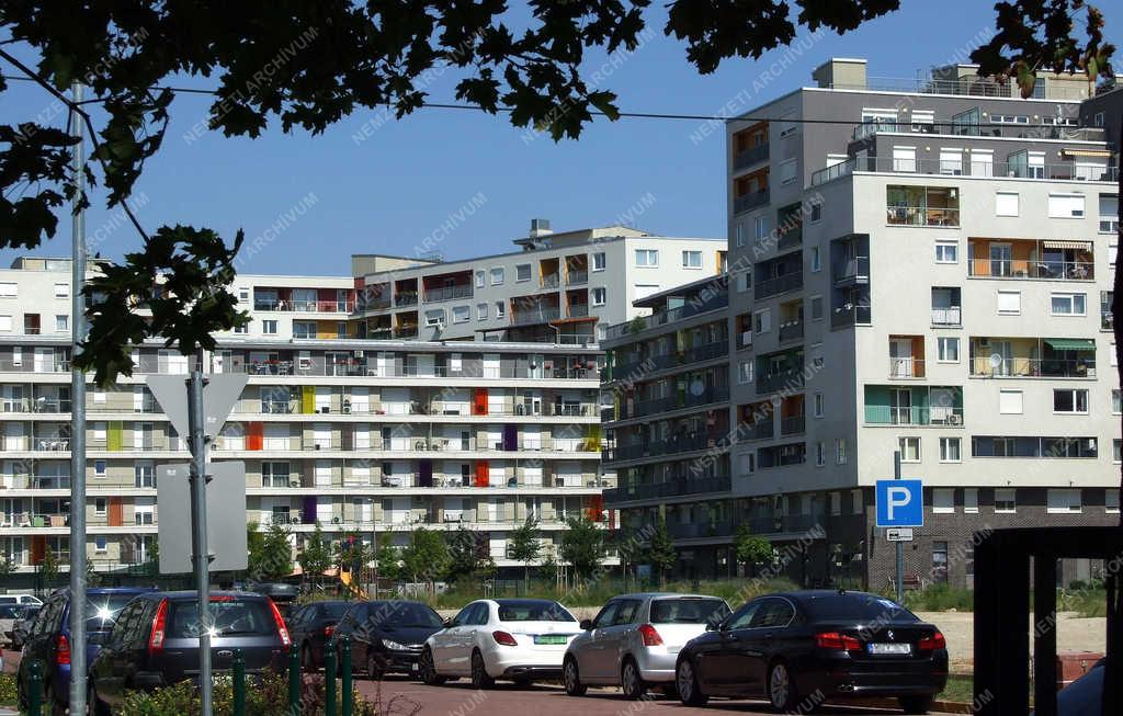 Városkép - Budapest - A City Home lakópark 