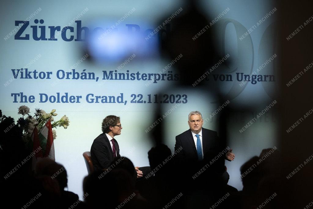 Orbán Viktor Svájcban 