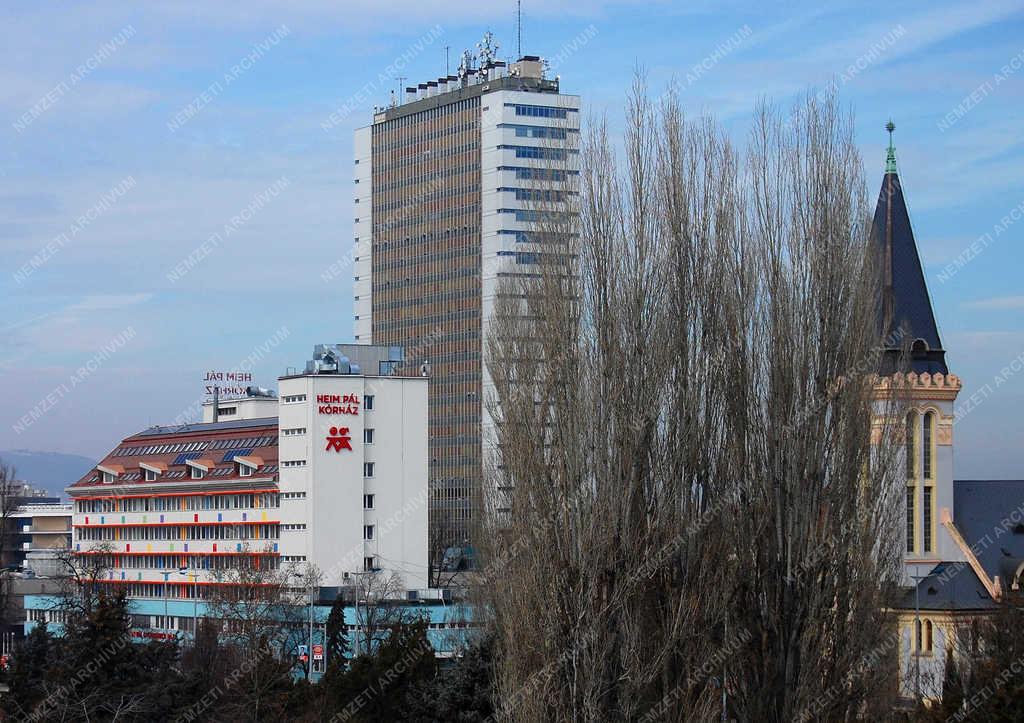 Városkép - Budapest - Üllői úti épületek