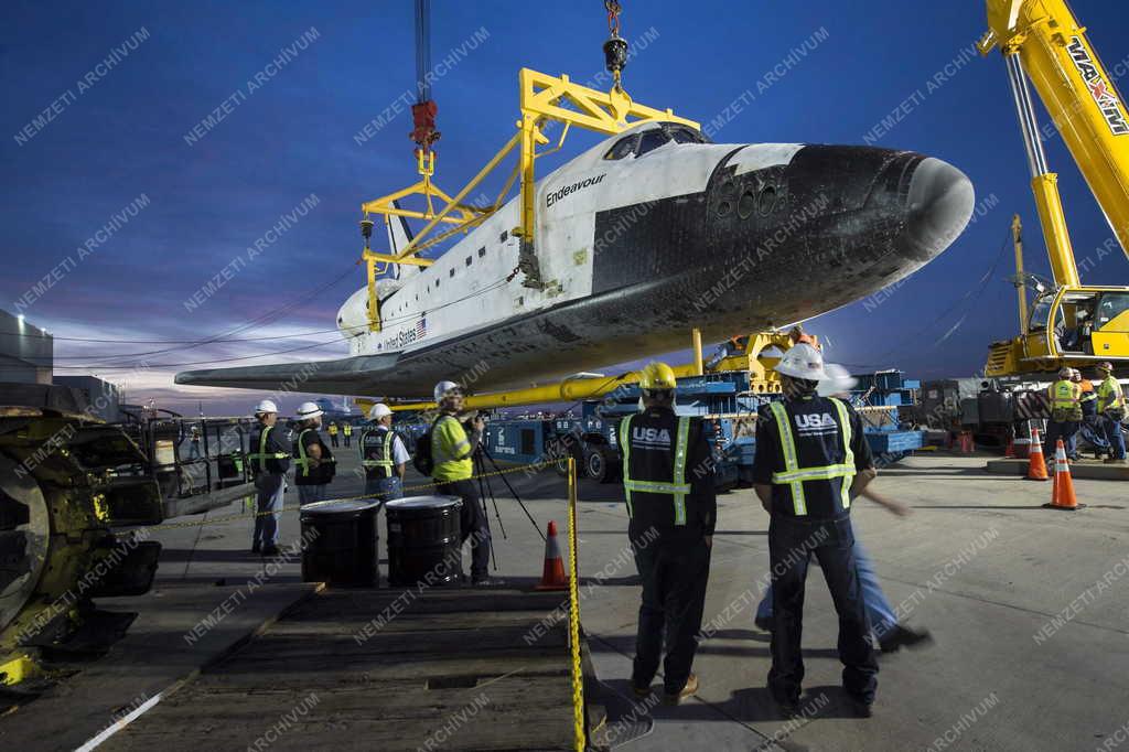 Az Endeavour utolsó útja az Egyesült Államokban 