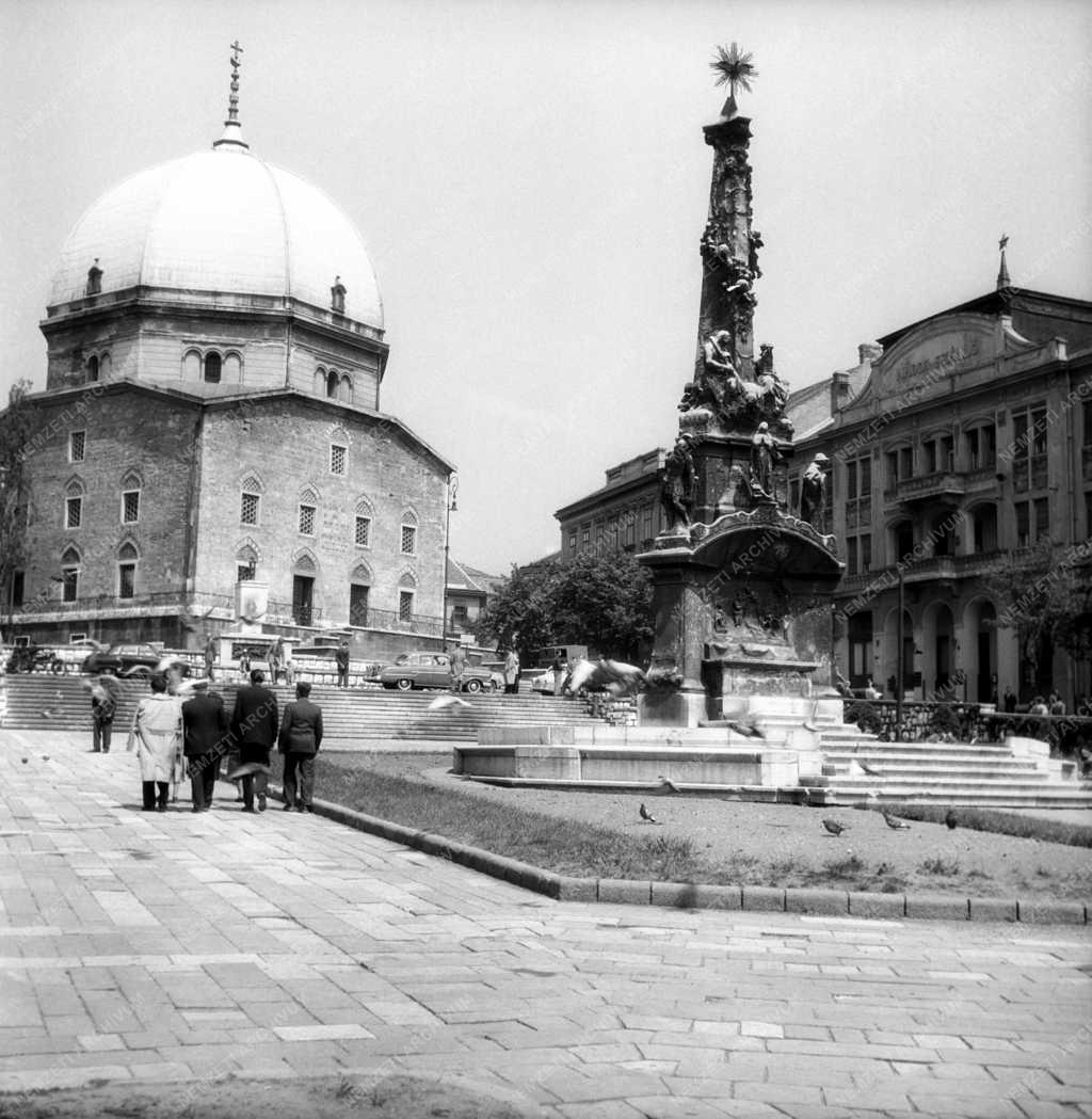 Városkép - Pécs - Széchenyi tér