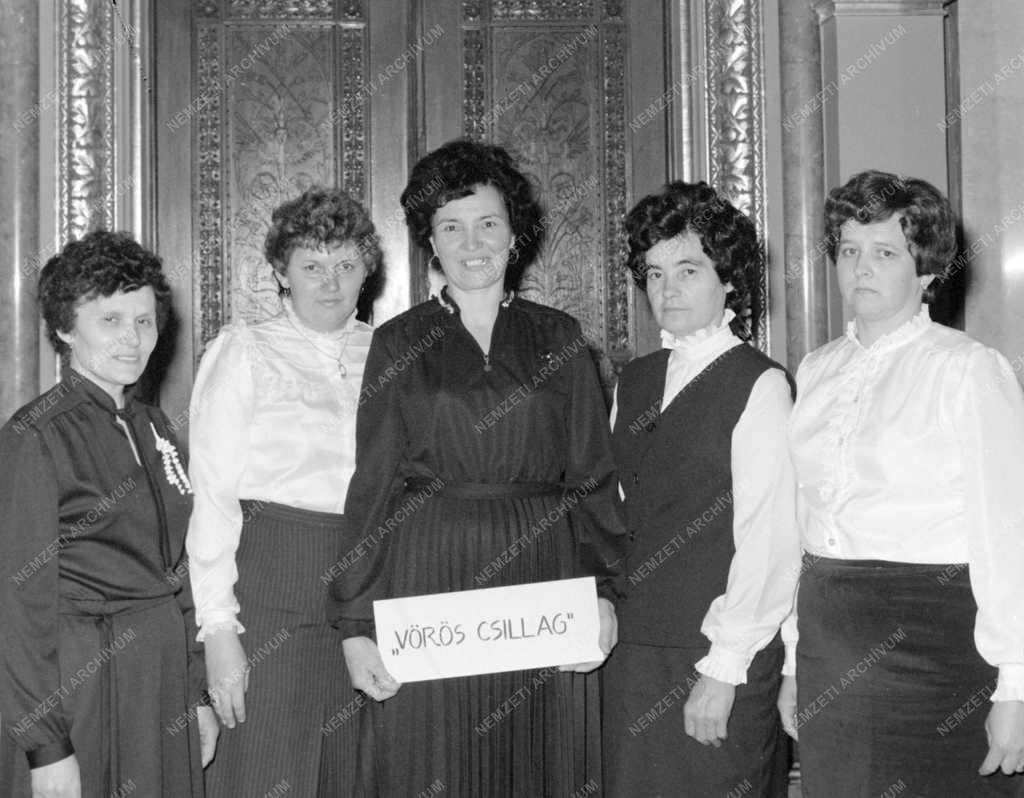 1983-as Állami Díjasok - Vörös Csillag szocialista brigád
