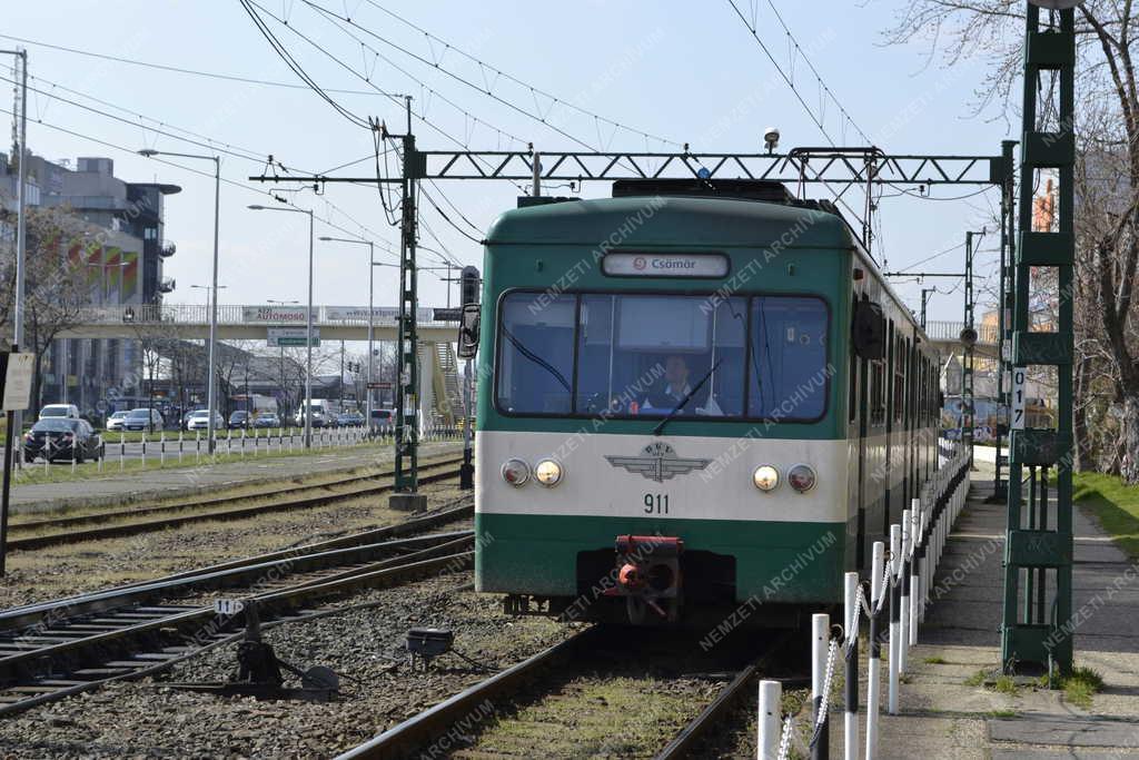 Közlekedés - Budapest - H9-es csömöri HÉV