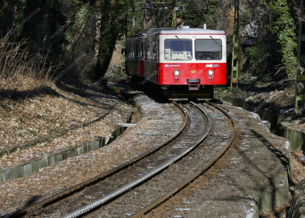 Közlekedés - Budapest - A Sváb-hegyi fogaskerekű