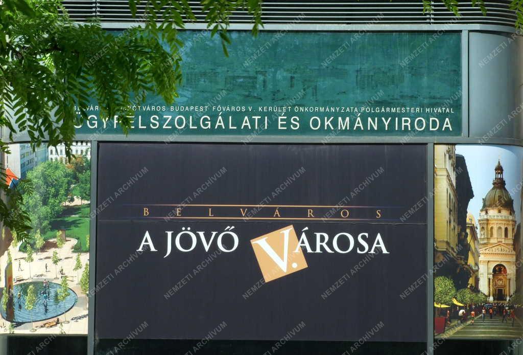 Városkép - Közigazgatás - Az V. kerületi Önkormányzat