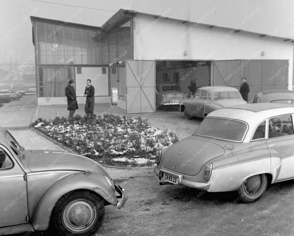 Szolgáltatás - Fővárosi Köztisztasági Hivatal új autótisztító állomása