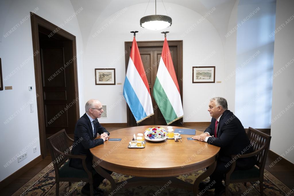 Orbán Viktor a luxemburgi miniszterelnökkel tárgyalt