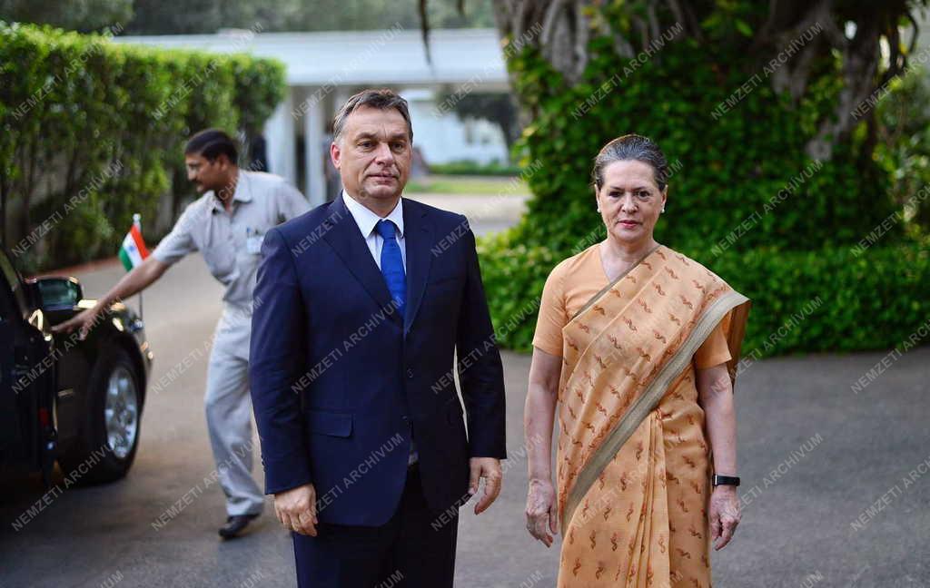 Orbán Viktor Indiában
