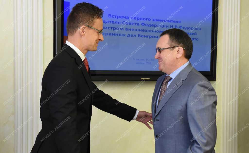 Szijjártó Péter Moszkvában