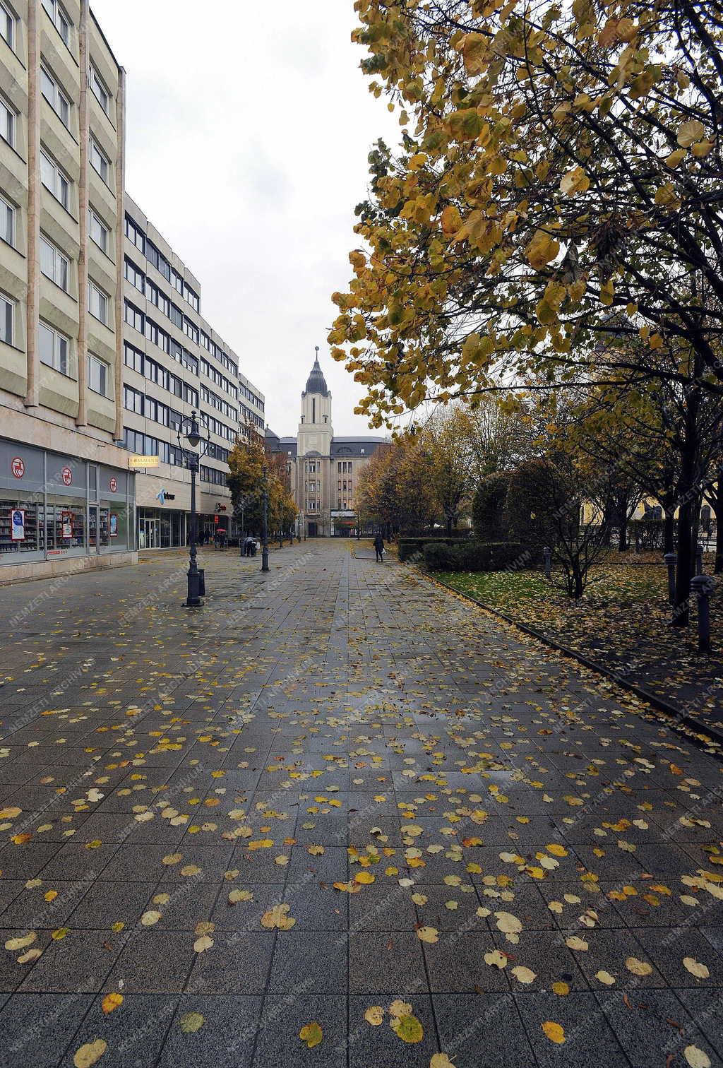 Időjárás - Debrecen - Esős ősz 