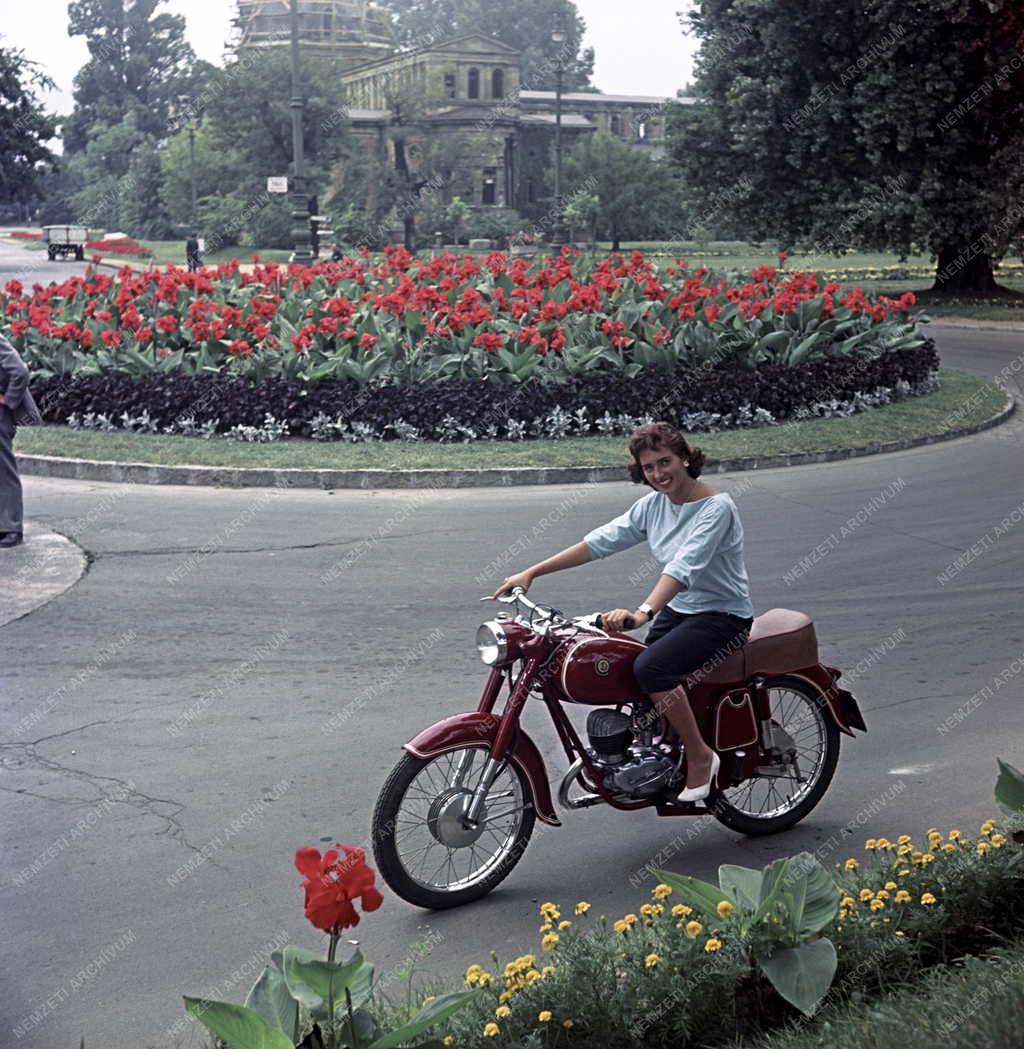 Közlekedés - Az új típusú Danuvia motorkerékpár