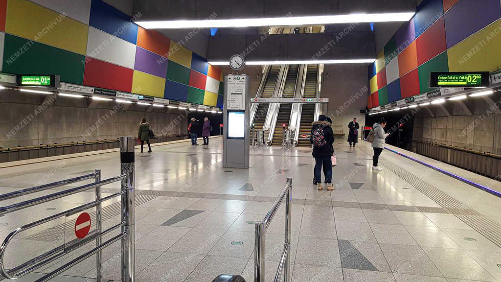 Közlekedés - Budapest - M4-es metró 