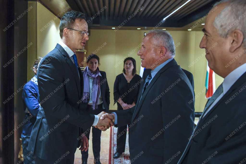Szijjártó Péter Jeruzsálemben