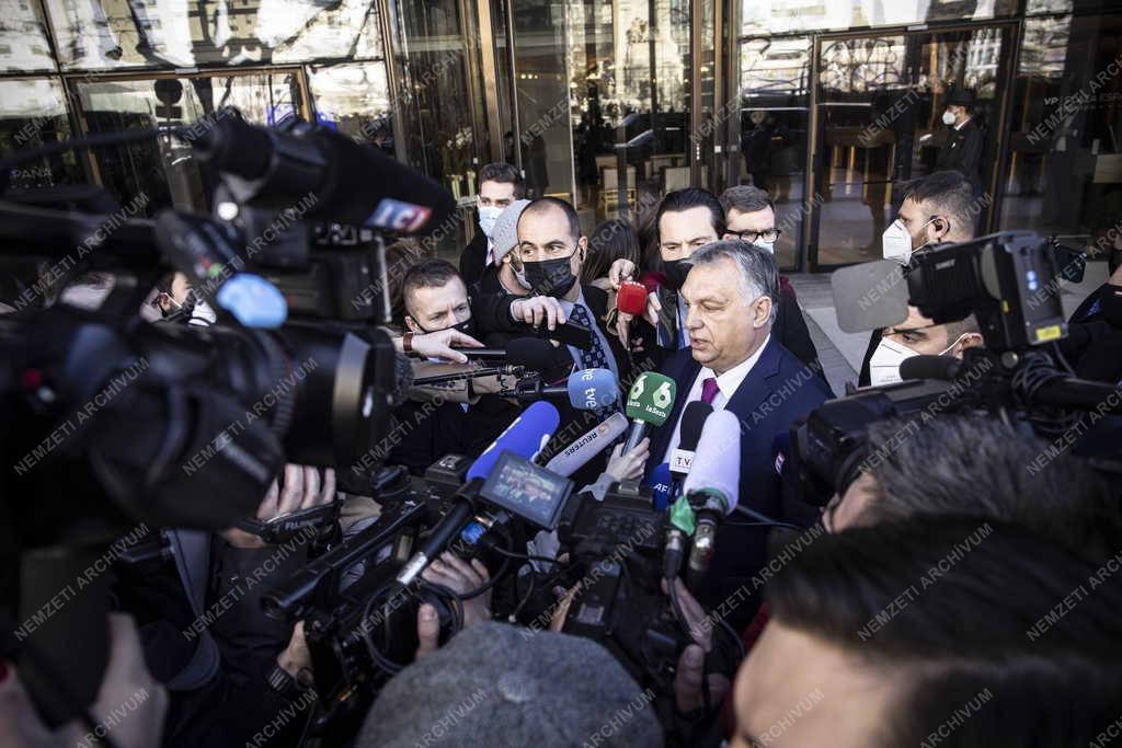 Orbán Viktor Madridban