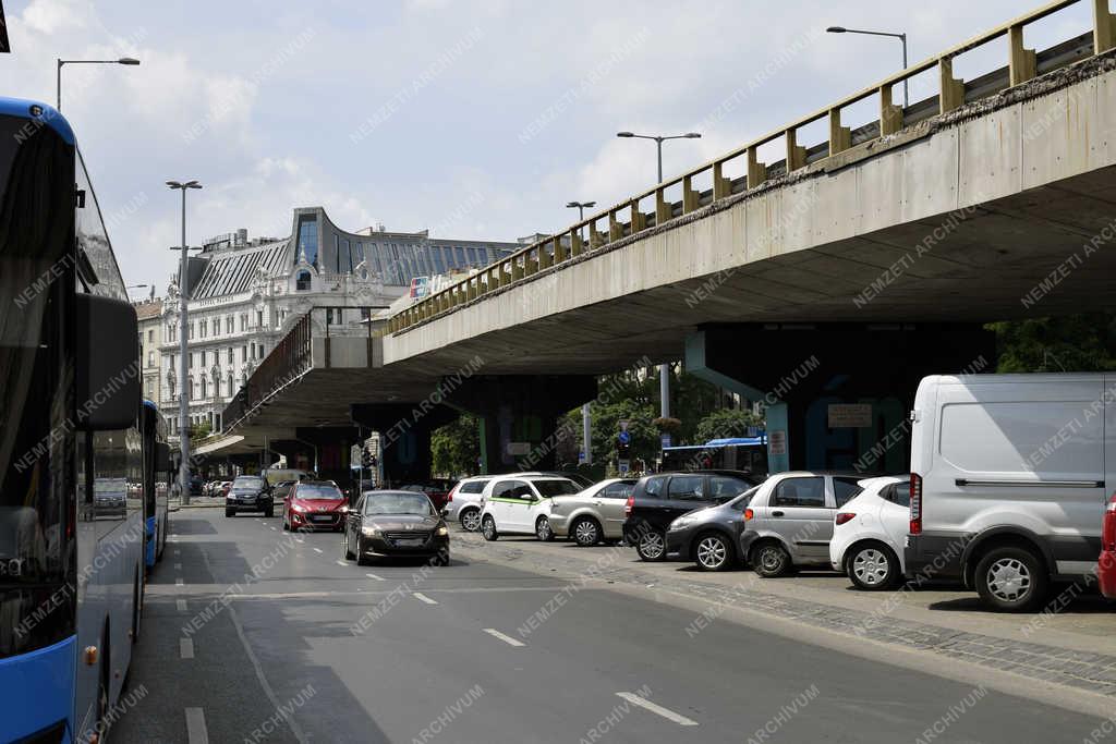 Budapest - Nyugati téri felüljáró