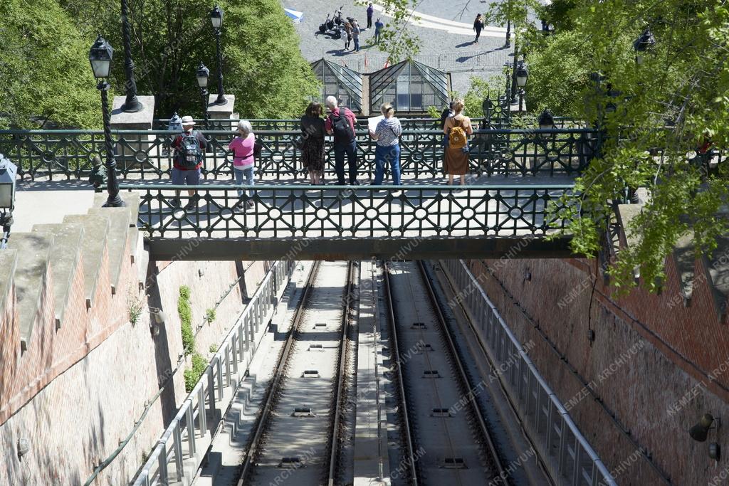 Városkép - Budapest - Budavári sikló