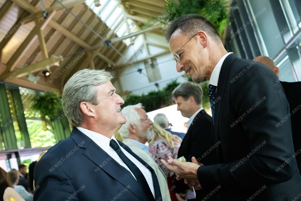 Szijjártó Péter a Shell Hungary centenáriumi fogadásán