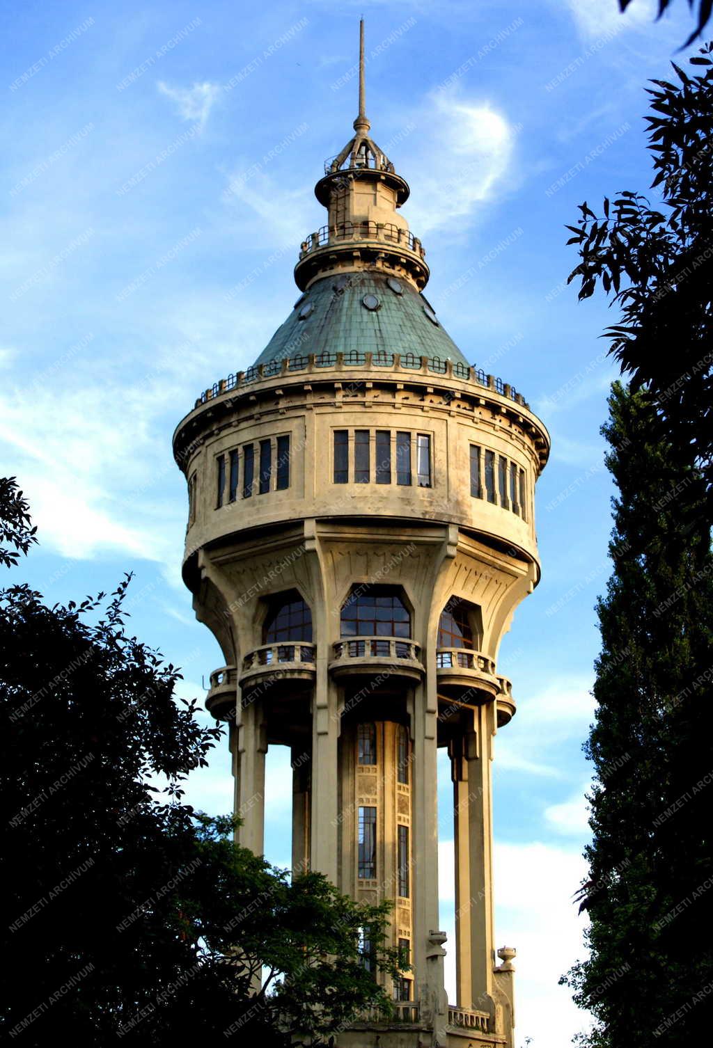 Margitsziget - Műemlék - Víztorony