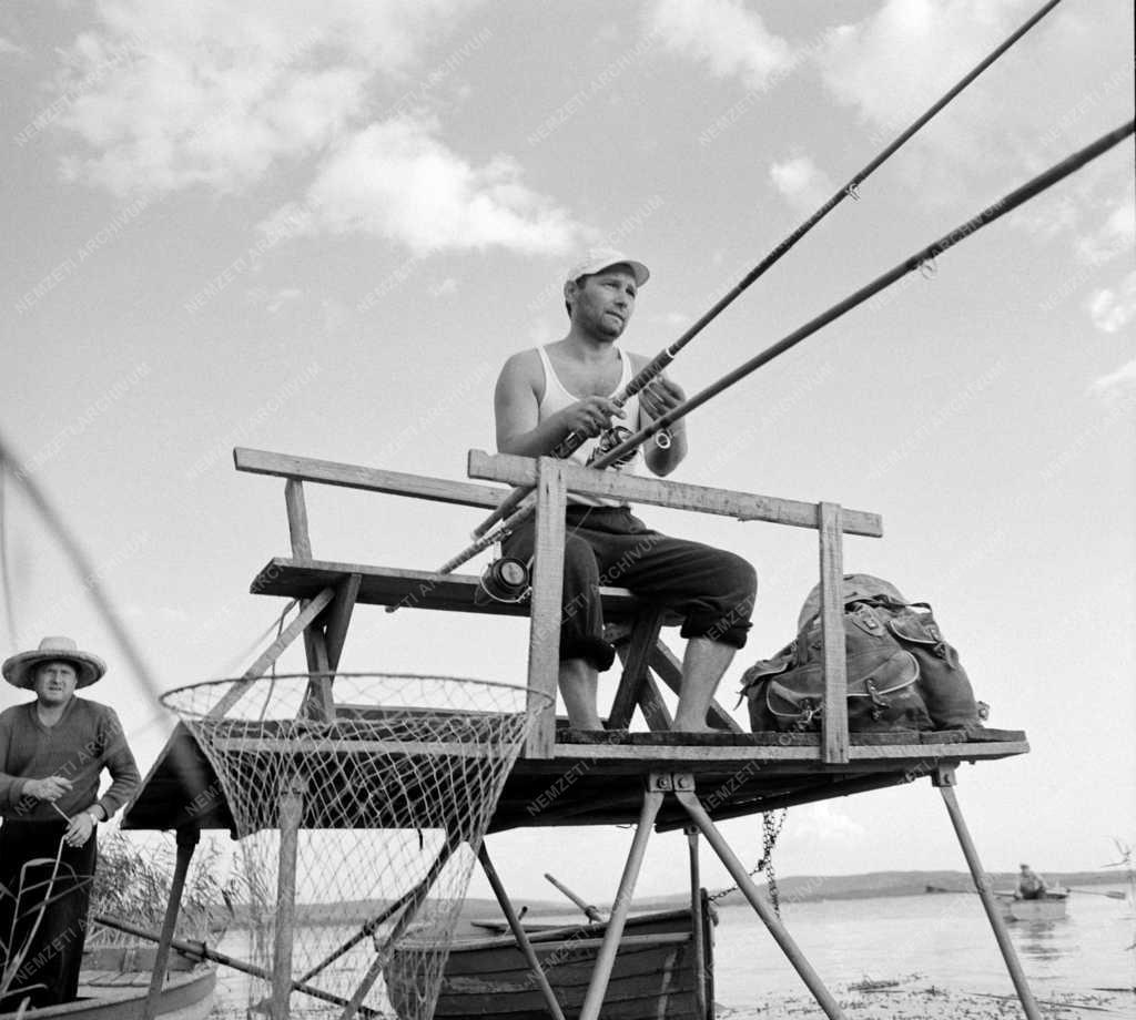 Szabadidő - Balatoni horgász