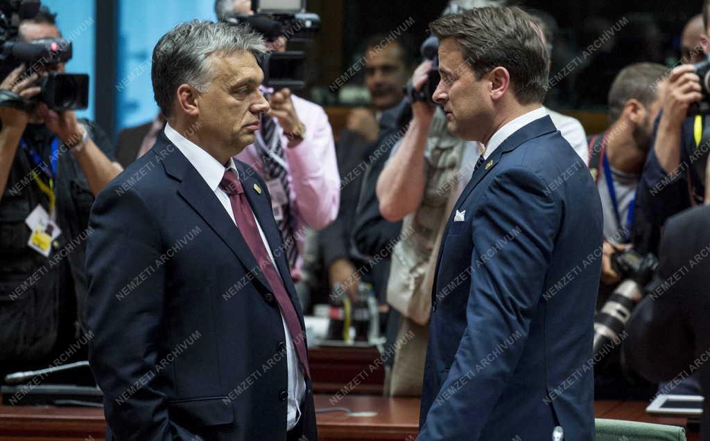 EU-csúcs - Orbán Viktor