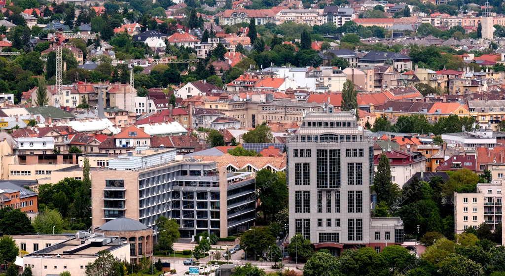 Városkép - Budapest - Látkép a Sas-hegyről