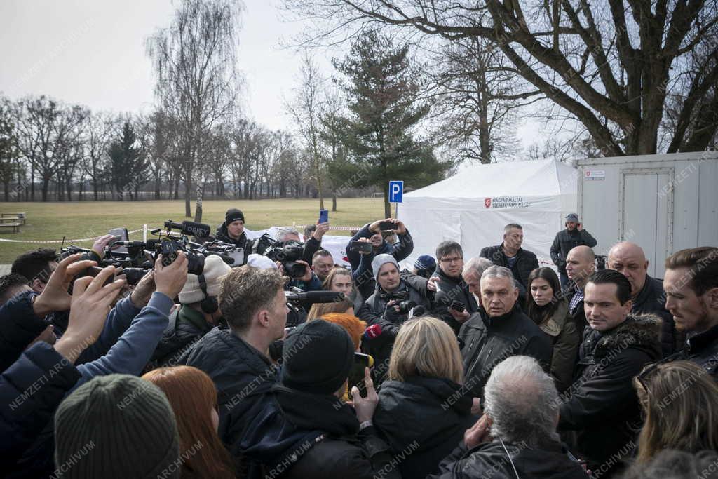 Ukrajnai háború - Orbán Viktor Beregsurányban