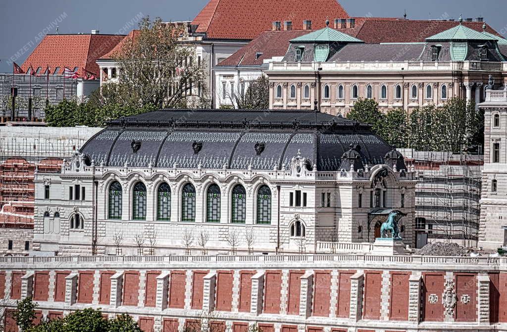 Városkép - Budapest - Lovarda a budai Várban