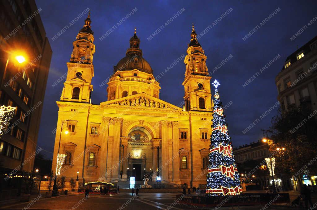 Ünnep - Budapest - Advent a Bazilikánál