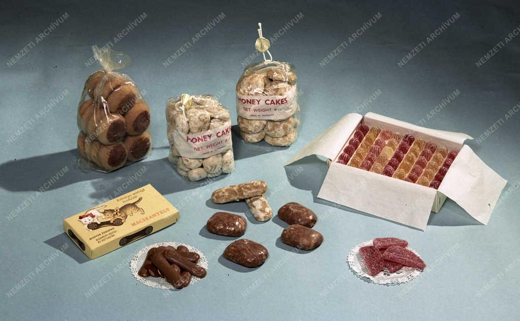 Élelmiszeripar - Budapesti Keksz- és Ostyagyár termékei
