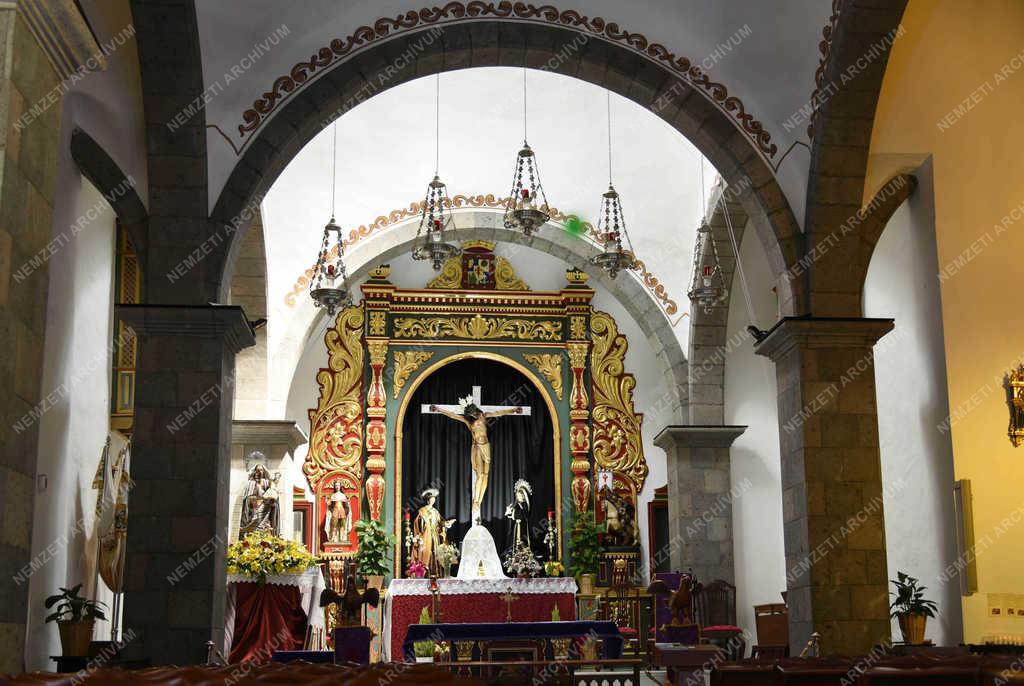 Egyházi épület - Santiago del Teide - Iglesia de Santiago del Teide templom