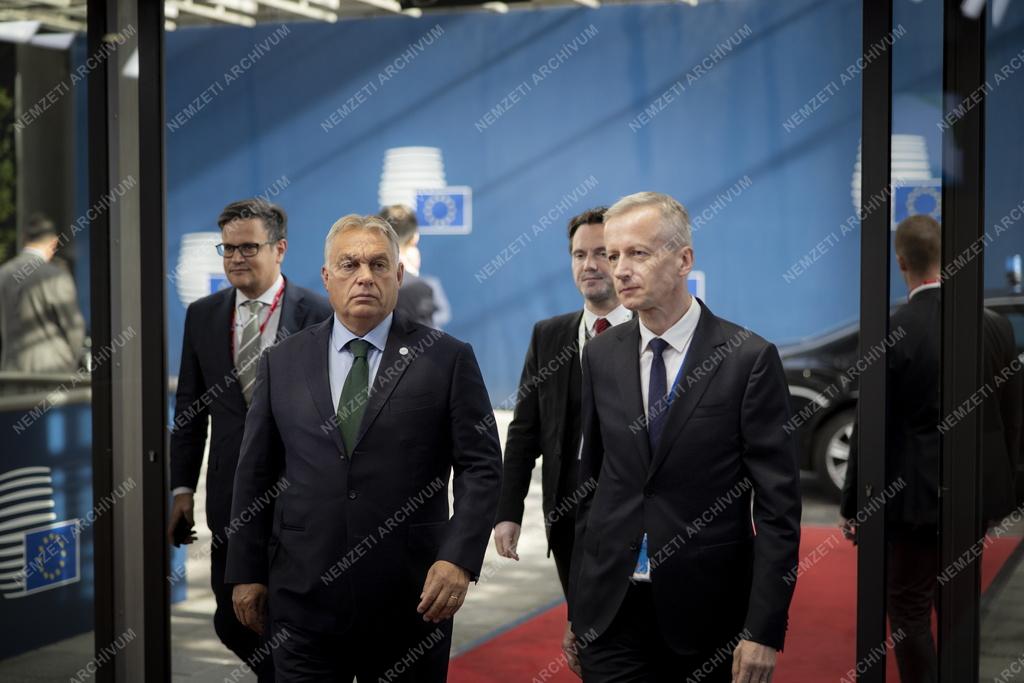 Orbán Viktor Brüsszelben 
