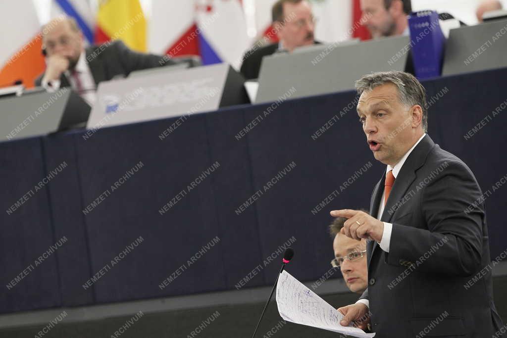 Az Európai Parlament plenáris ülése
