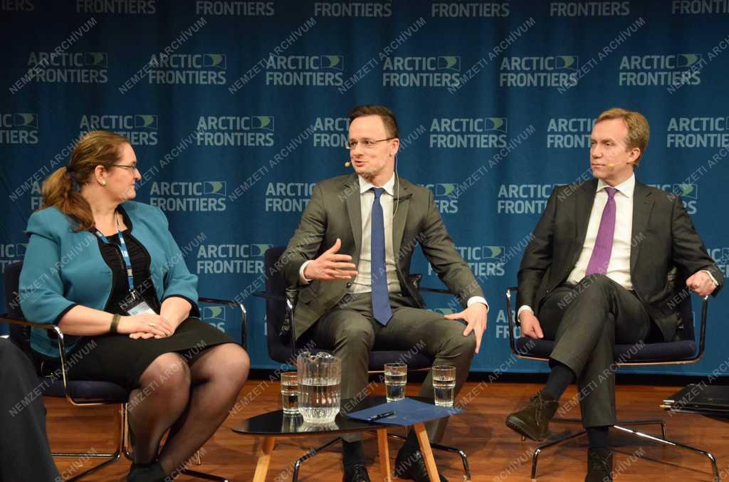 Szijjártó Péter Norvégiában 