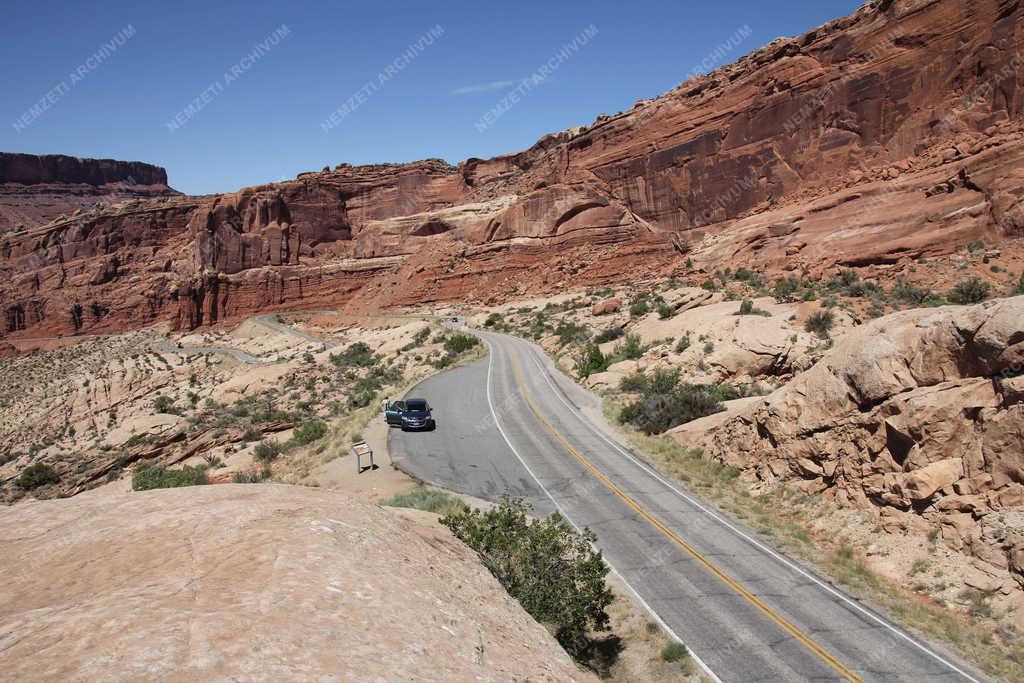 Természet - A Bryce Canyon bevezető útszakasza