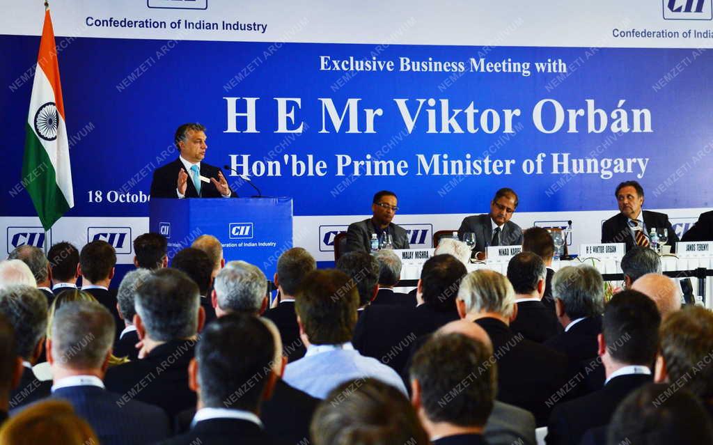 Orbán Viktor Indiában