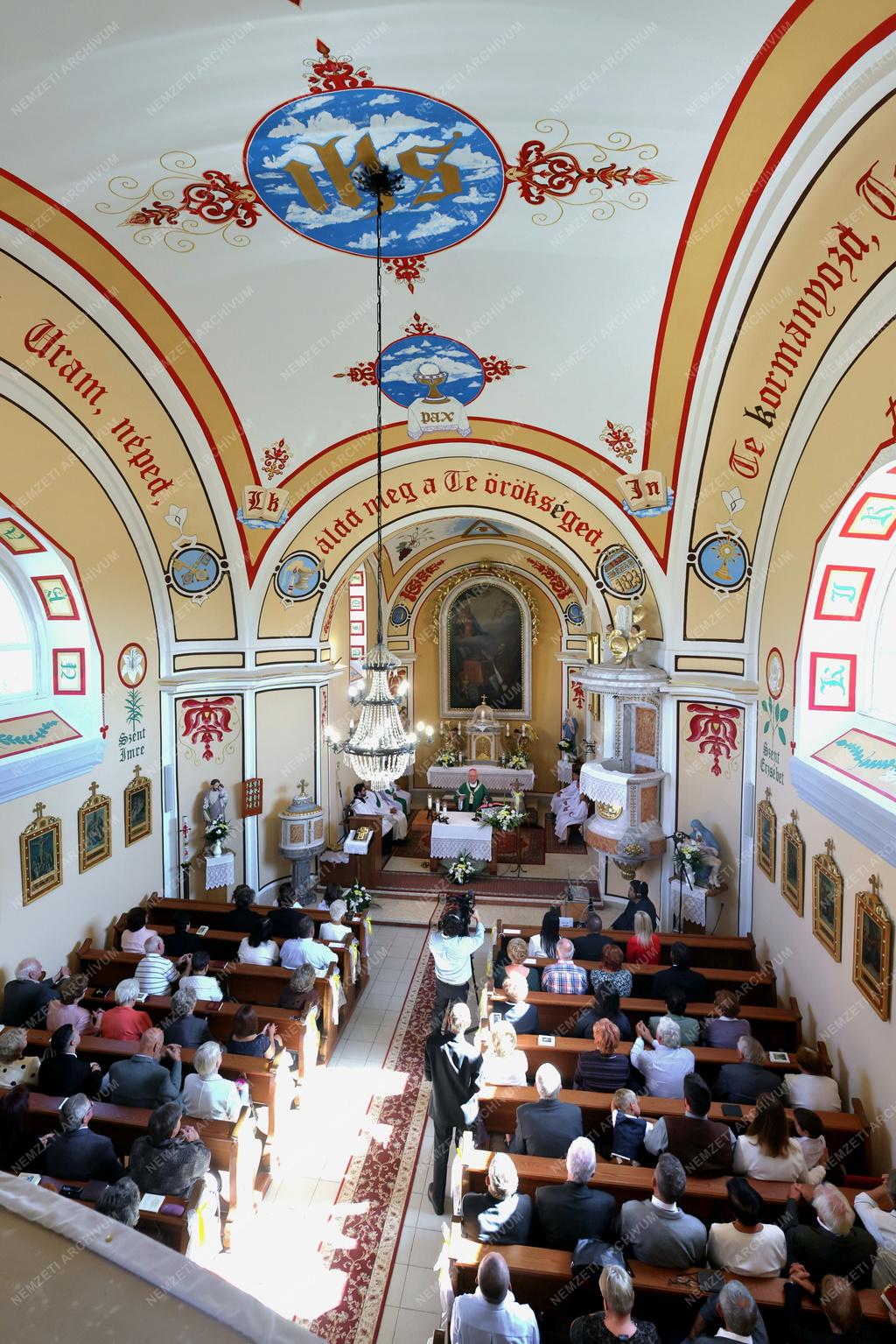 Felújított templomot adtak át a borsodi Tiszapalkonyán