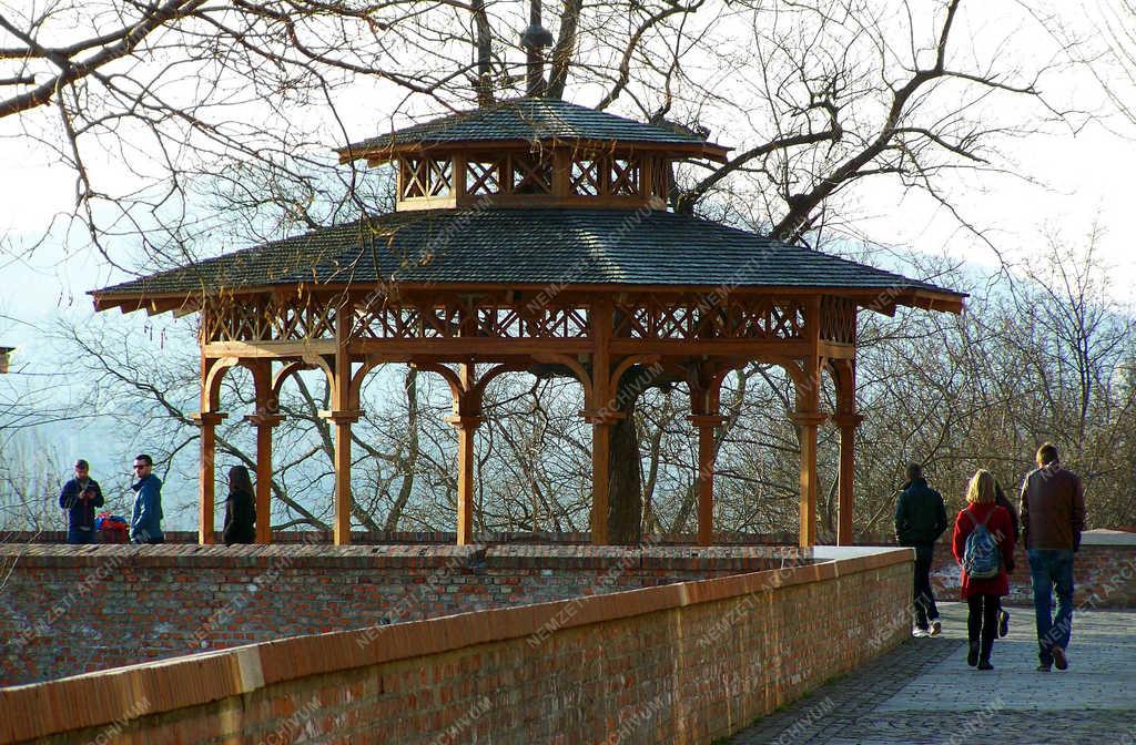 Időjárás - Budapest - Kora tavasz a budai Várban