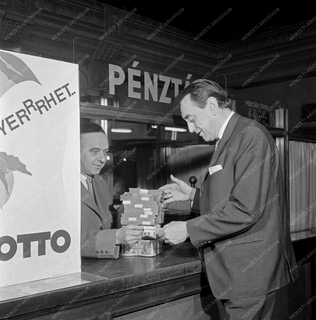 Szerencsejáték - Ötöslottó és Totó reklám
