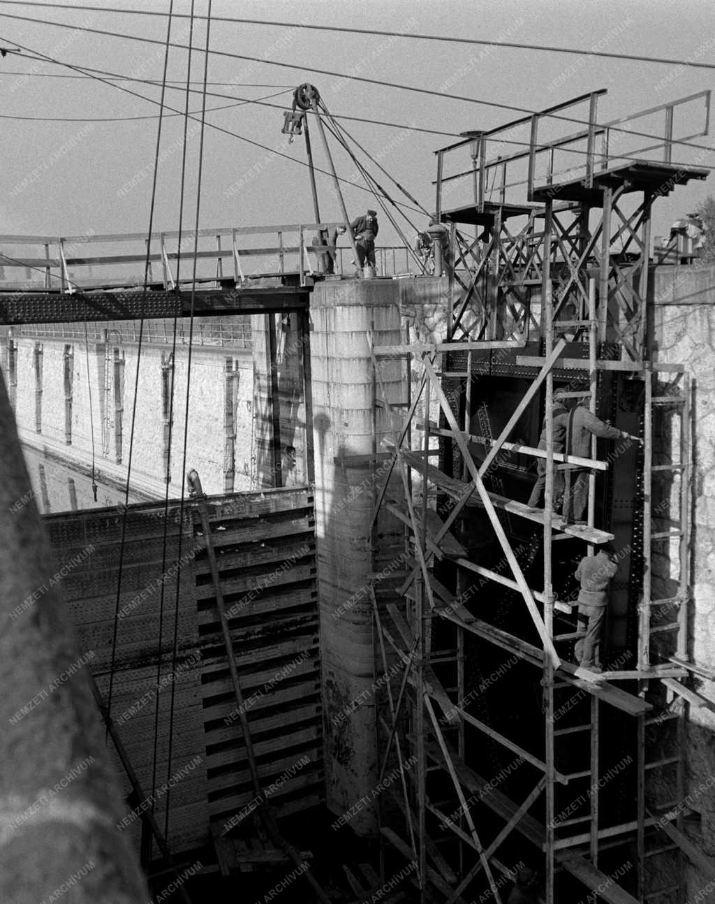 Vízi közlekedés - Kvassay-zsilip