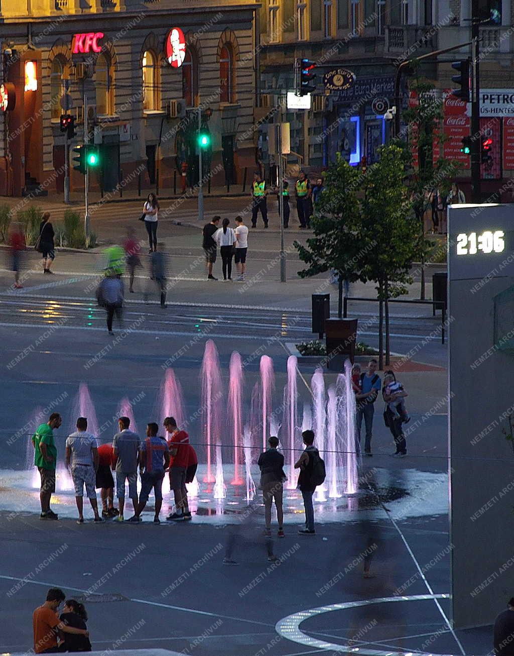 Városkép - Budapest - Az átépített Széll Kálmán tér
