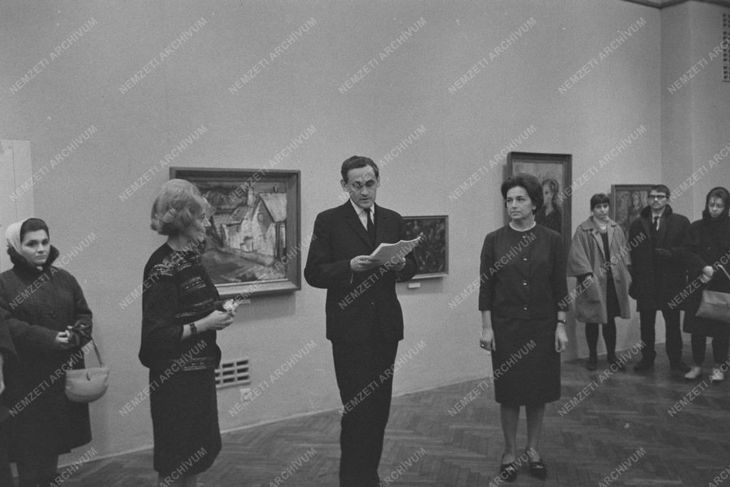 Kultúra - Beck Judit festőművész kiállítása a Csók István Galériában