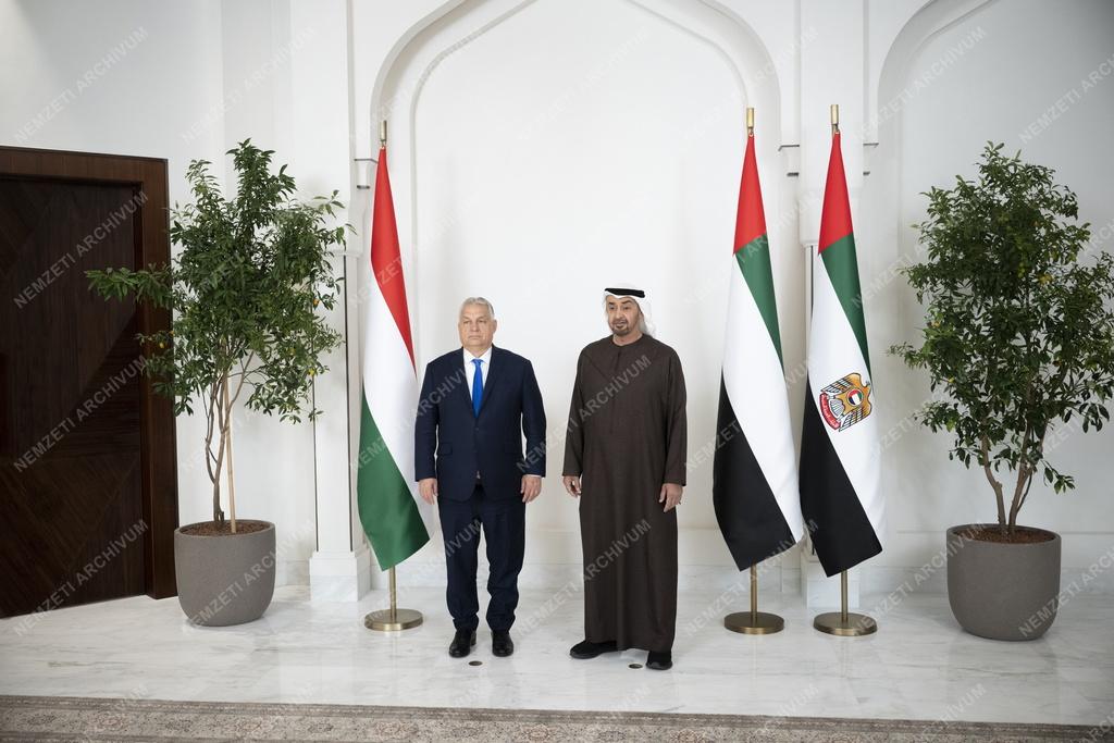 Orbán Viktor az Egyesült Arab Emírségekben