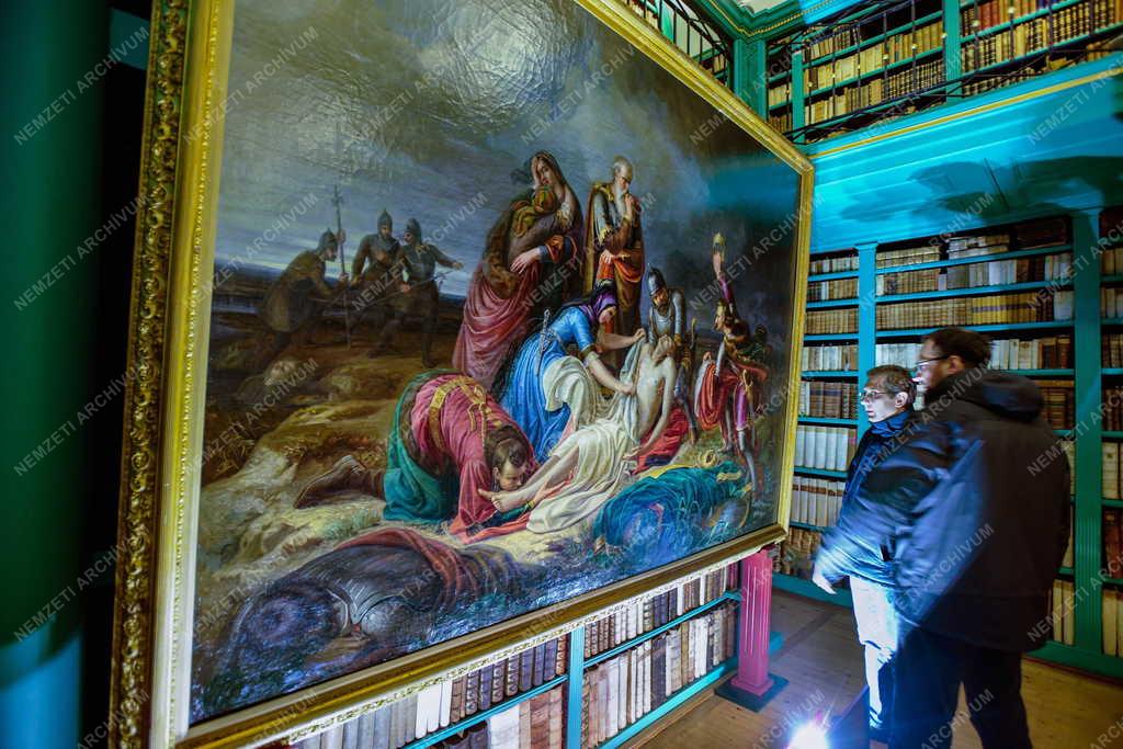 Kultúra - Kiállítják a II. Lajos király holttestének feltalálása című festményt Debrecenben