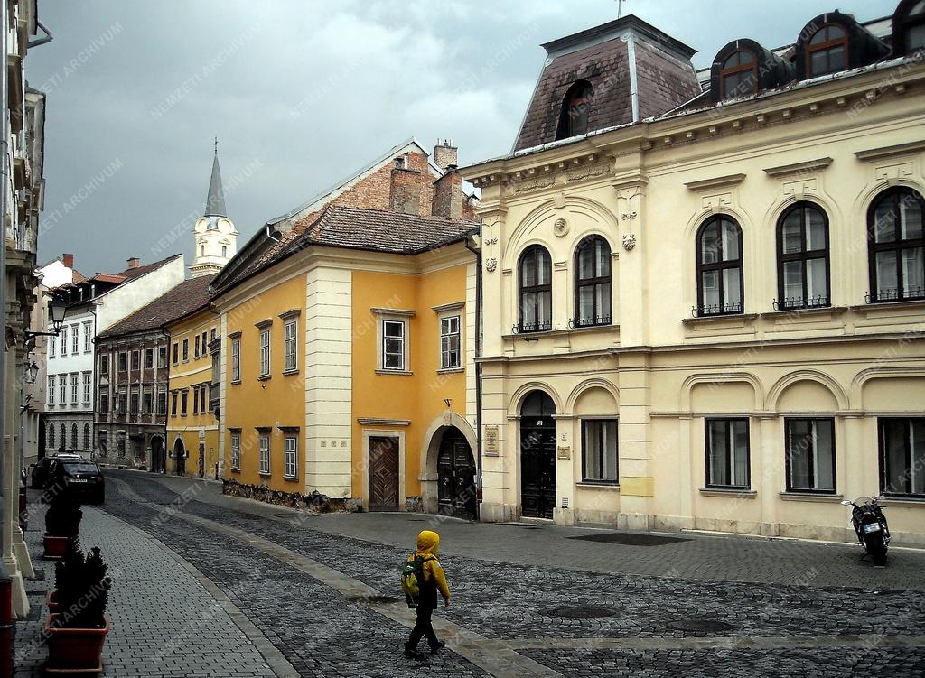 Városkép - Sopron - A Szent György utca épületei