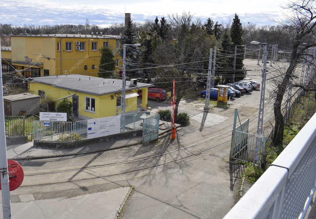 Közlekedés - Budapest - Száva kocsiszín