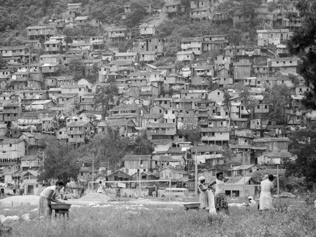 Városkép - Rio de Janeiro szegénynegyede