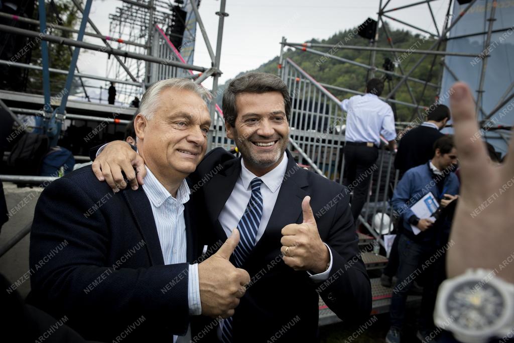 A Liga párt éves gyűlése Olaszországban - Orbán Viktor
